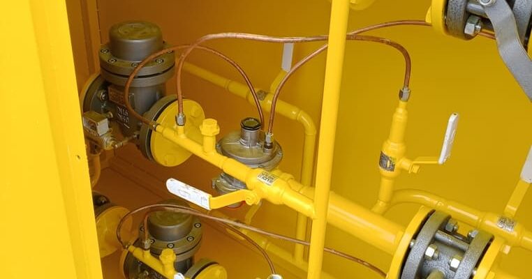 Газорегуляторный пункт шкафной ГРПШ-ГКС-FRG/2MB-2У1-СГ для газификации нежилого здания в Туле