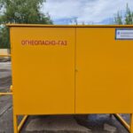 газорегуляторный пункт ГРПШ-ГКС-13-2НУ1 для завода строительных материалов в Донецк