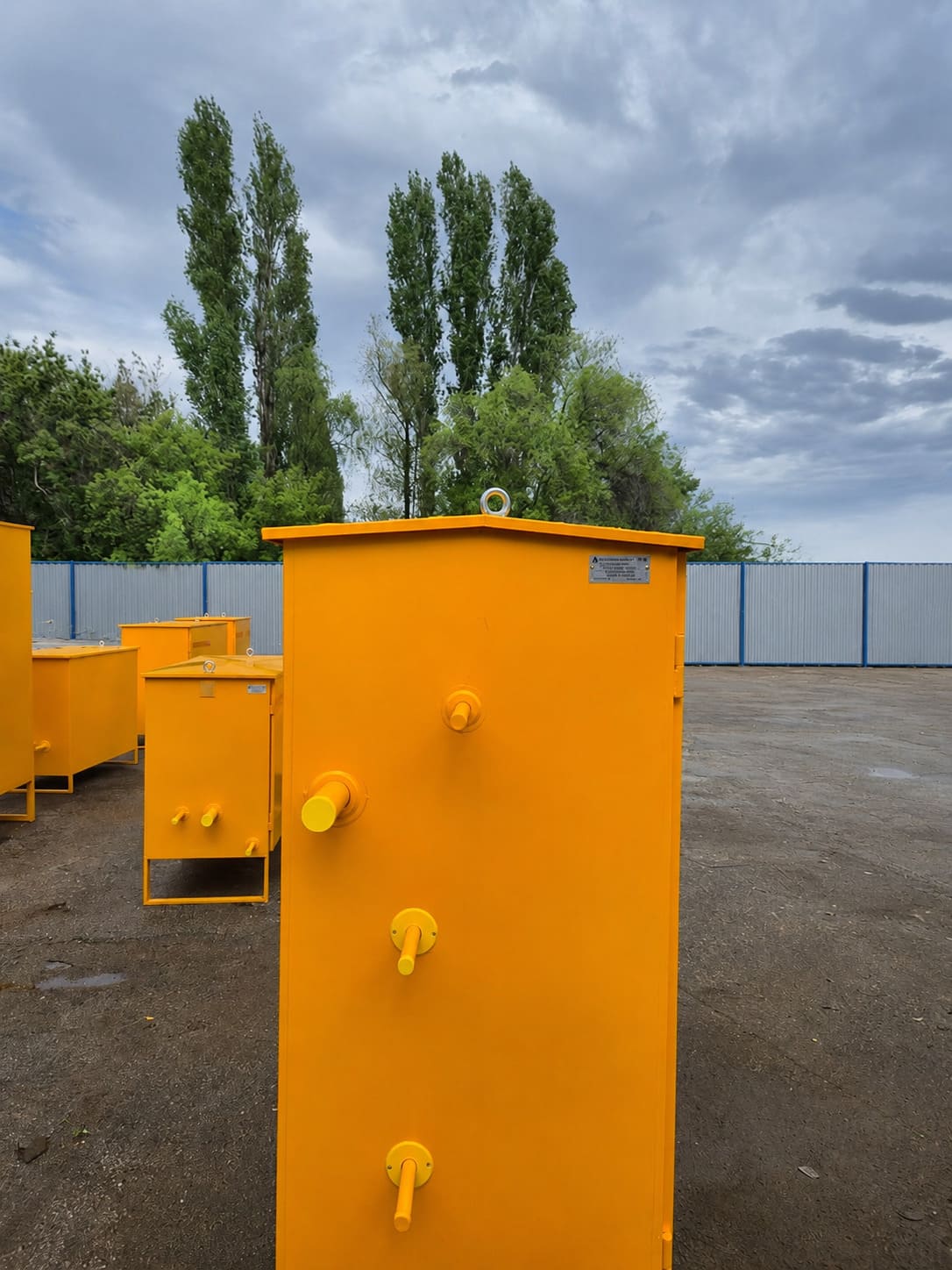 ГРПШ-G032-240 с основной и резервной линиями редуцирования газа