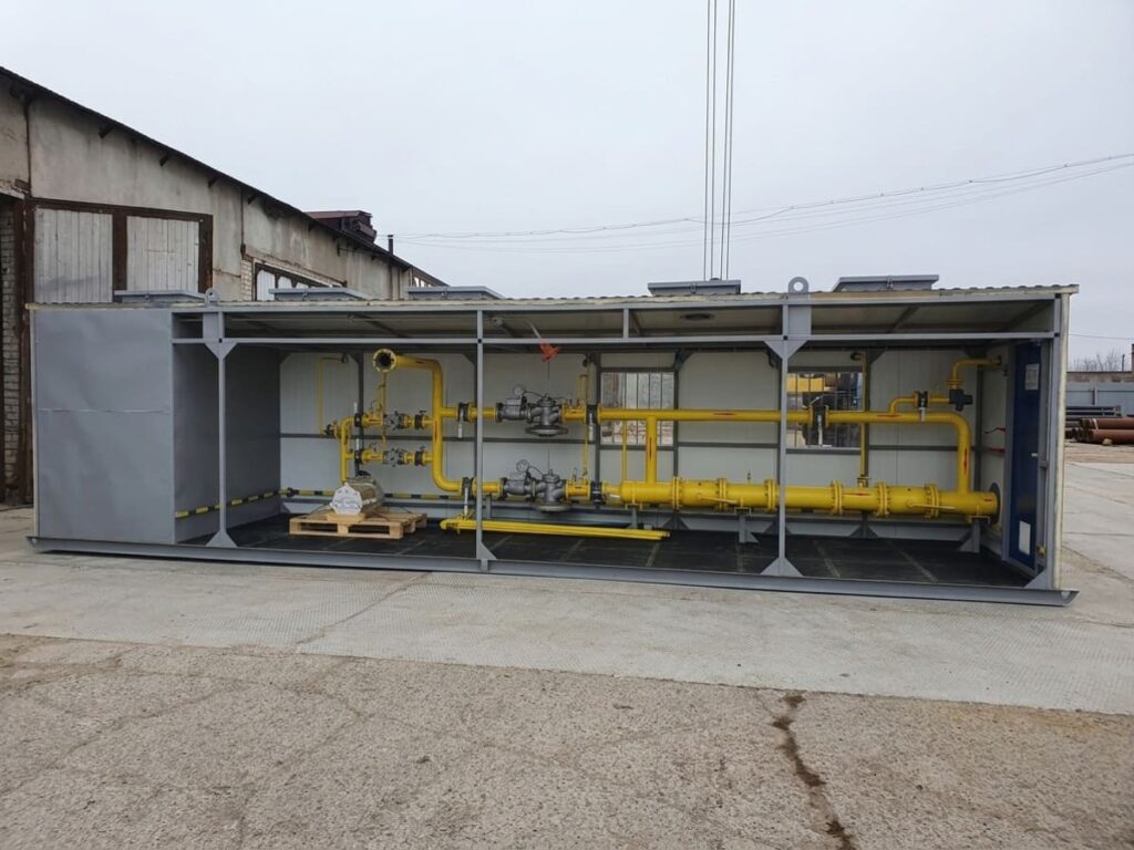 Линии редуцирования газа в ПГБ на базе РДНК, РДСК и РДБК