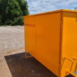 Газорегуляторный пункт шкафной ГРПШ-ГКС-2А-2Н для котельной многоквартирного жилого дома в Майкопе