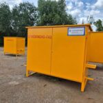 Газорегуляторный пункт шкафной ПГК-ГРПШ-400-2У1-8 для газоснабжения жилых домов в г. Дивное Ставропольского края