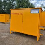 Газорегуляторный пункт шкафной ПГК-ГРПШ-400-2У1-8 для газоснабжения жилых домов в г. Дивное Ставропольского края