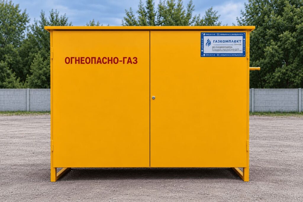 Газорегуляторный пункт шкафной ГРПШ